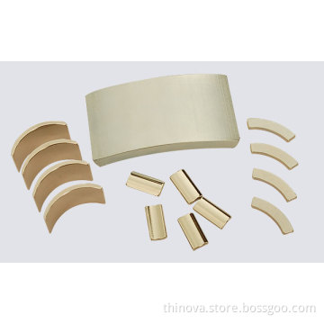 Different Size Super Strong Sintered Arc NdFeB Magnet